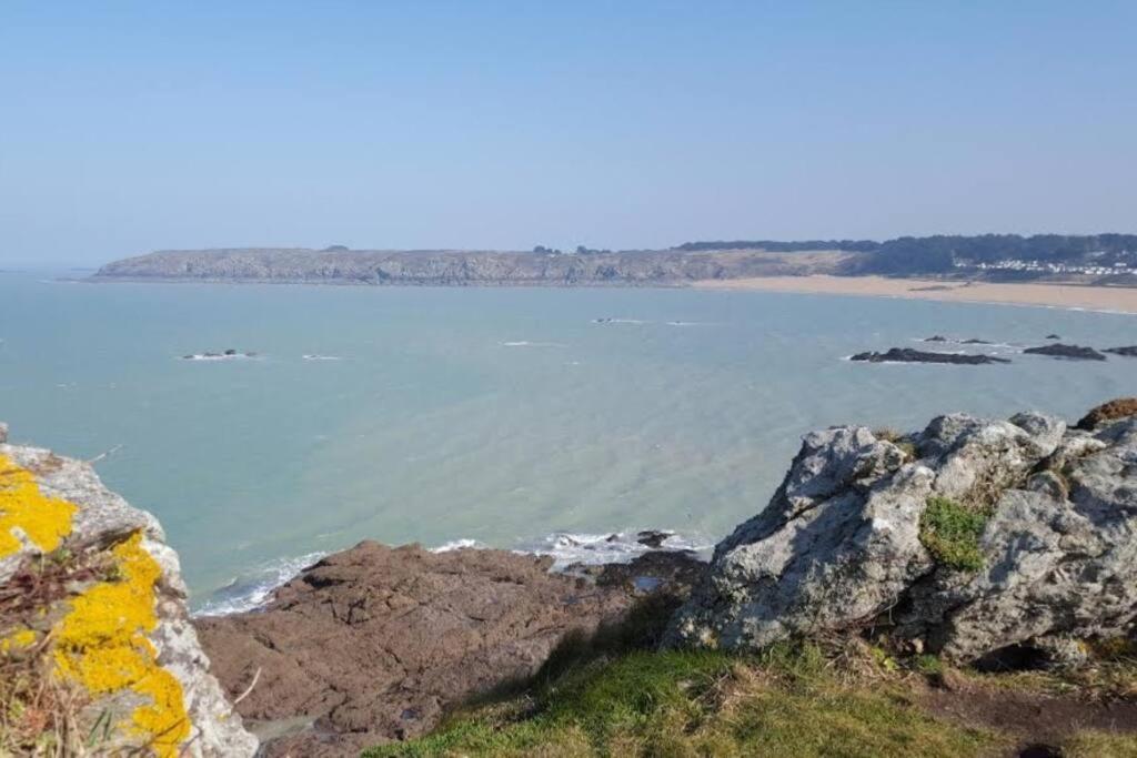 Vue Mer Pour Une Escale En Baie Du Mt-St-Michel Cherrueix Zewnętrze zdjęcie