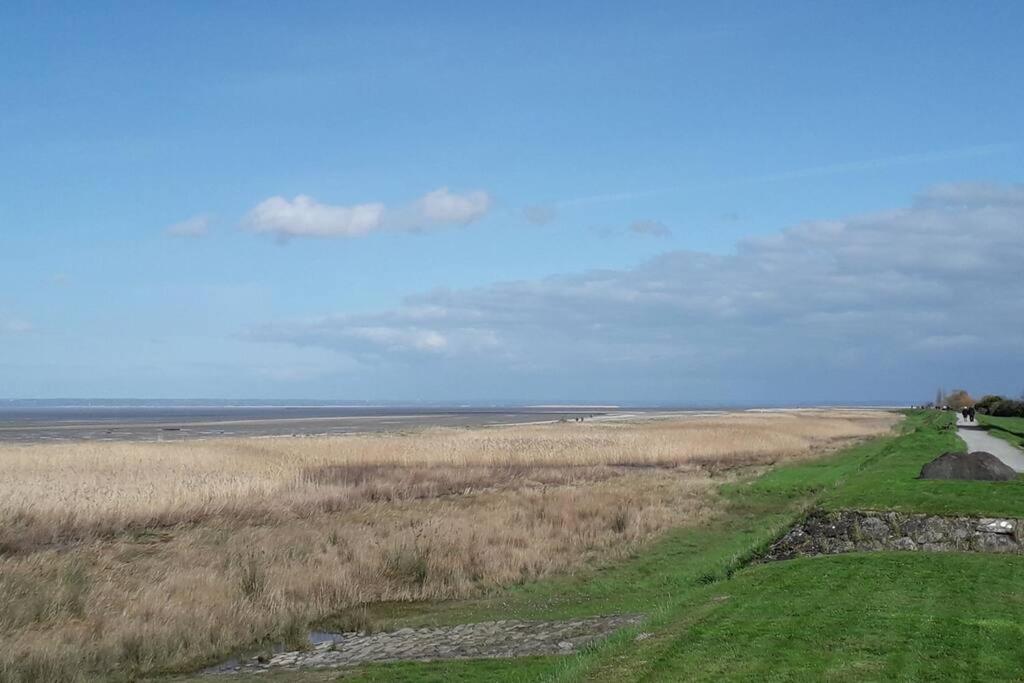 Vue Mer Pour Une Escale En Baie Du Mt-St-Michel Cherrueix Zewnętrze zdjęcie